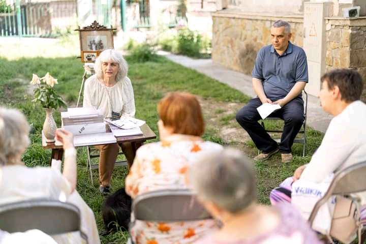 Під час презентації книги «Спомини нашої родини»