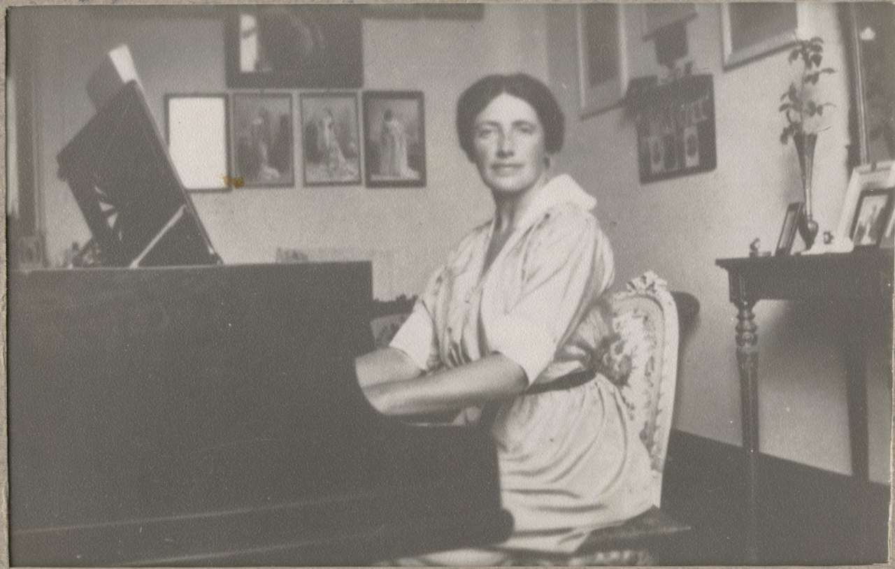 Соломія Крушельницька у Віареджо. Фото 1920-х років