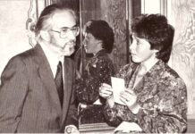 Роман Савицький і Галина Тихобаєва. Львів, Музей Соломії Крушельницької, 23.09.1994 р.